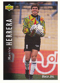 Martin Herrera Boca Juniors 1995 Upper Deck Futbol Argentina #17